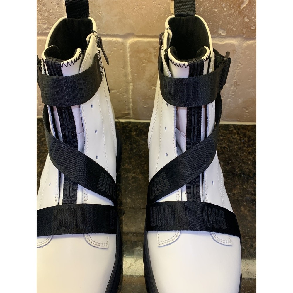 Ugg Sid Waterproof Leather Platform Combat Boots … - image 4